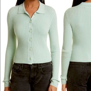 Rag & Bone Racaya Ribbed Cardigan in XS